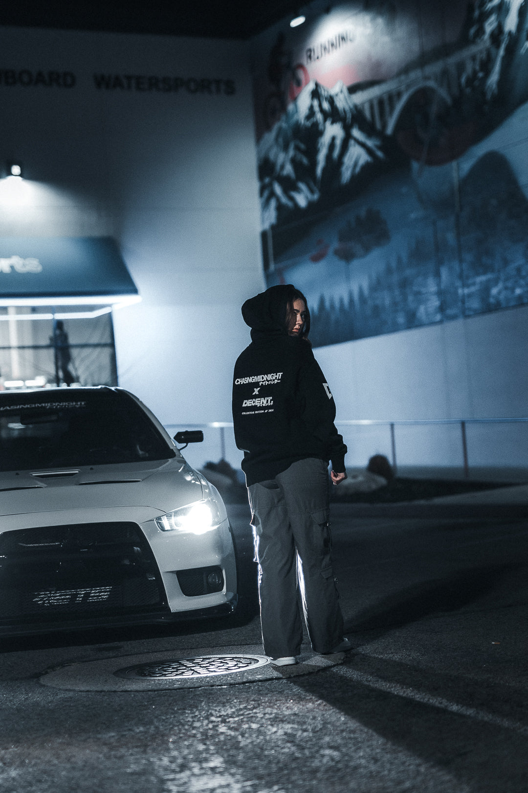 CHASINGMIDNIGHT X DECENT COLLABORATION HOODIE - 2024