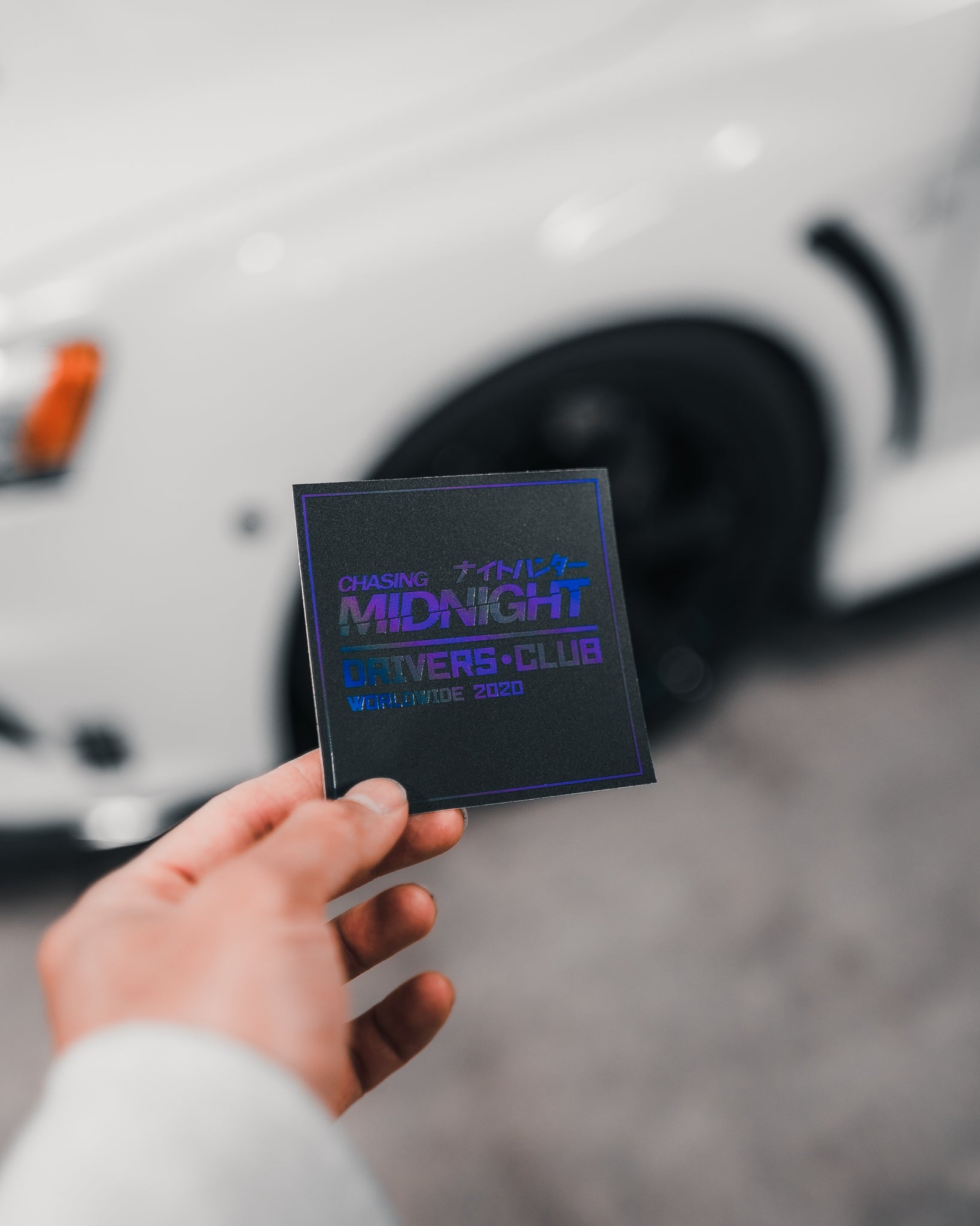 MIDNIGHT DRIVERS CLUB STEALTH BOX STICKER