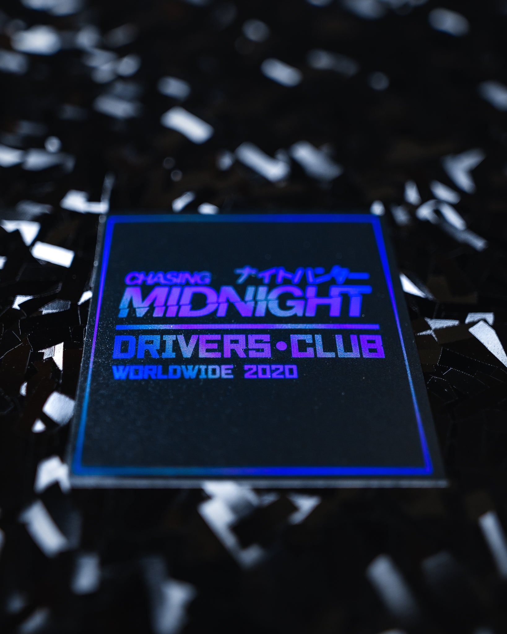 MIDNIGHT DRIVERS CLUB STEALTH BOX STICKER